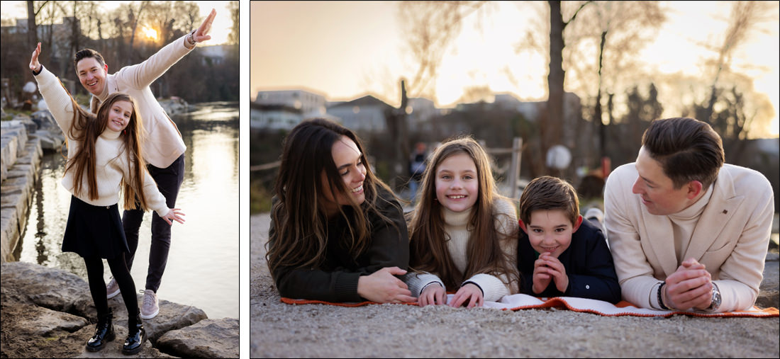Familienfotografie im Winter